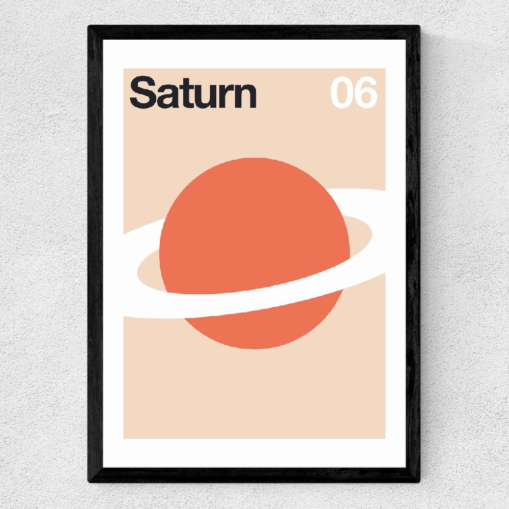 East End Prints Saturn VI
