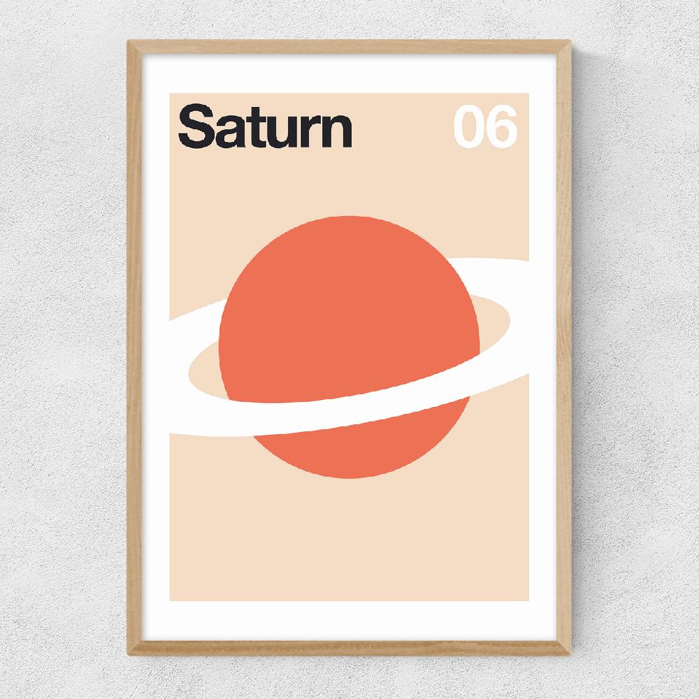 East End Prints Saturn VI