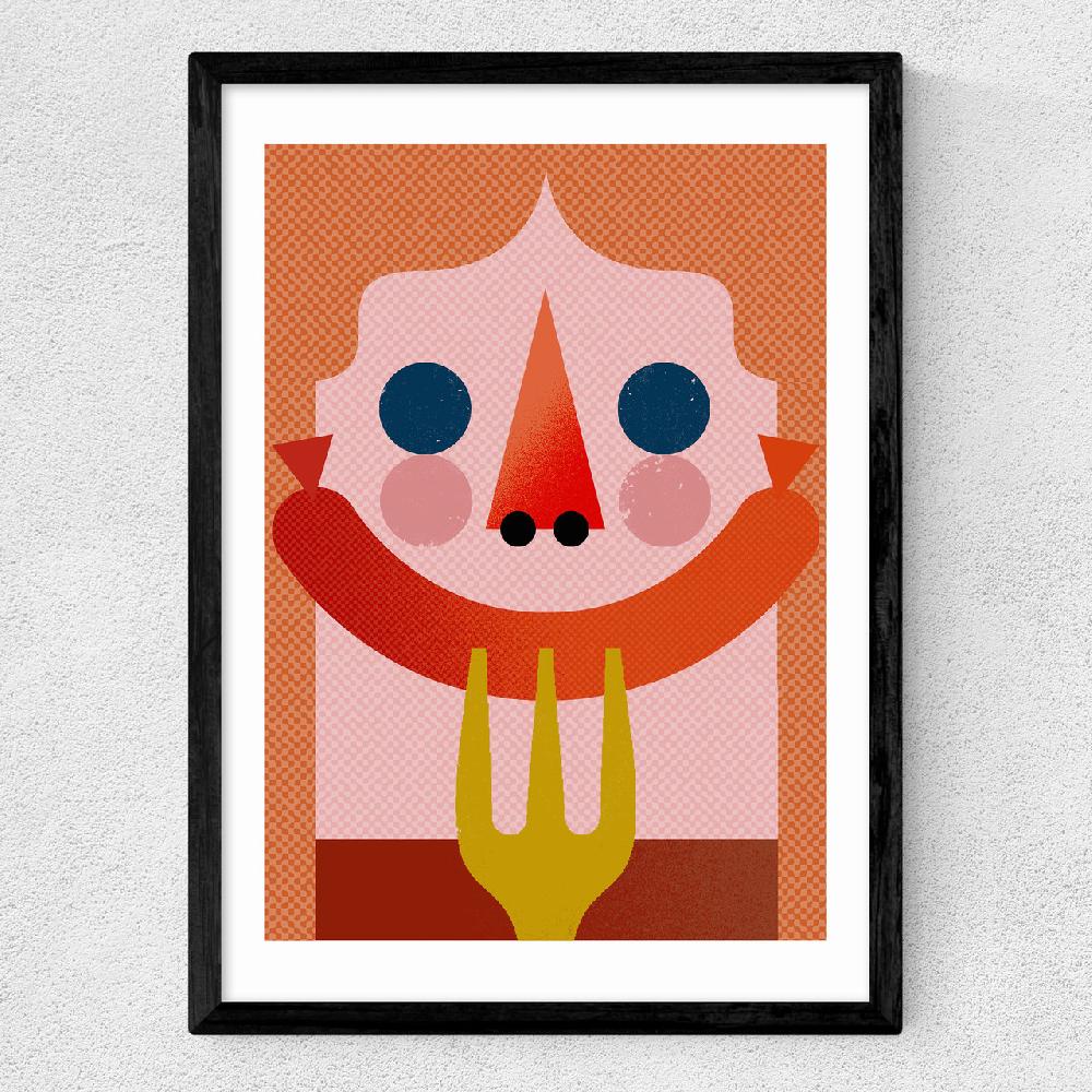 East End Prints Sausage