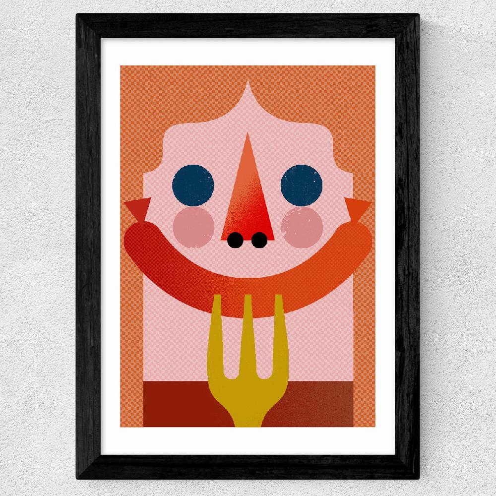 East End Prints Sausage
