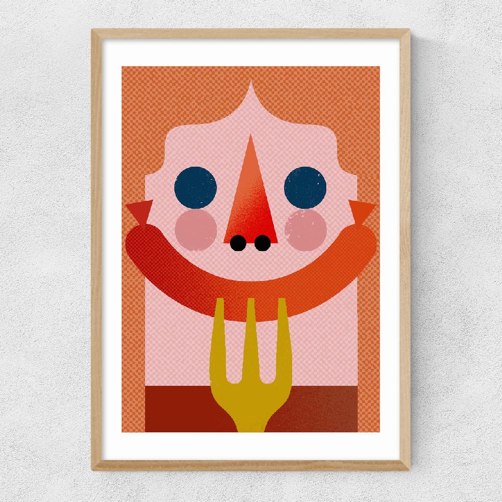 East End Prints Sausage
