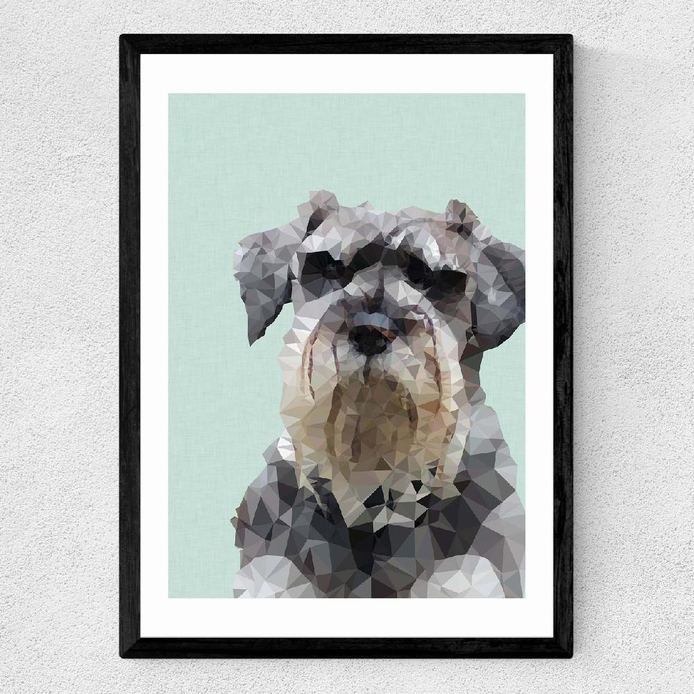 East End Prints Schnauzer