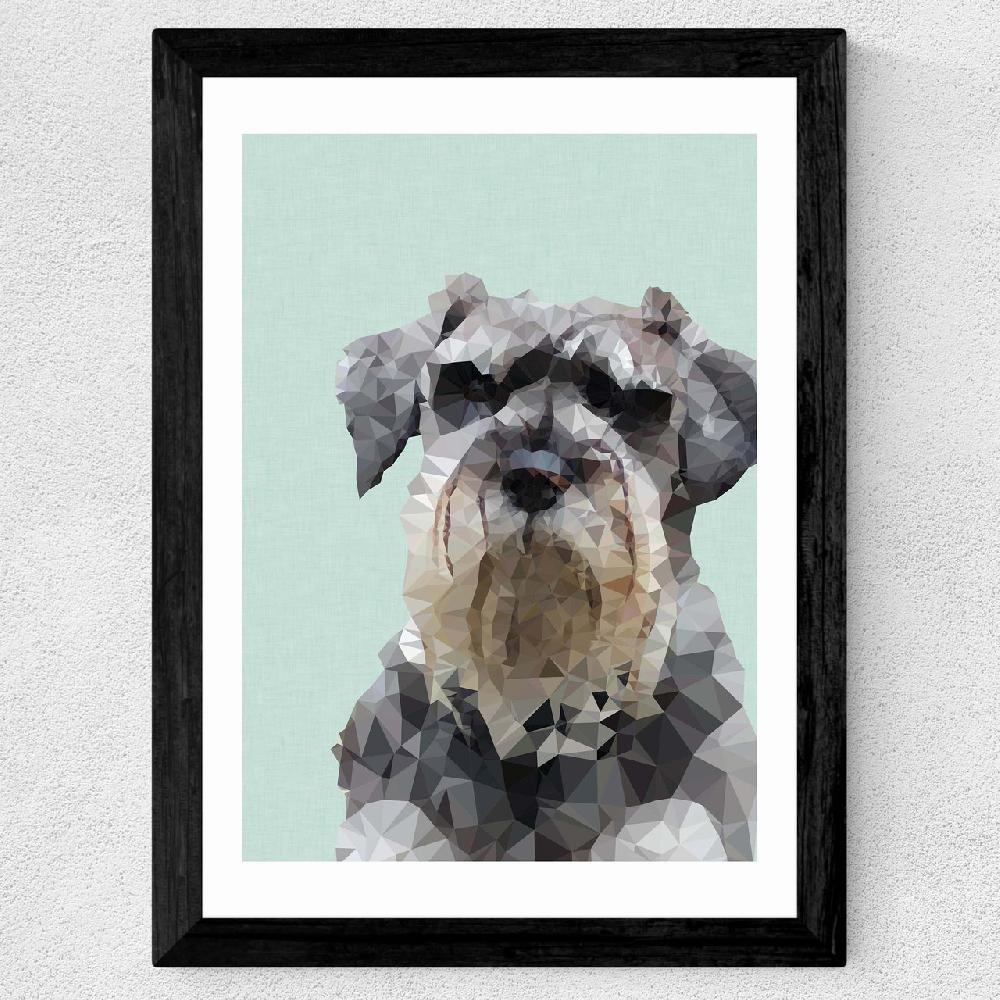 East End Prints Schnauzer