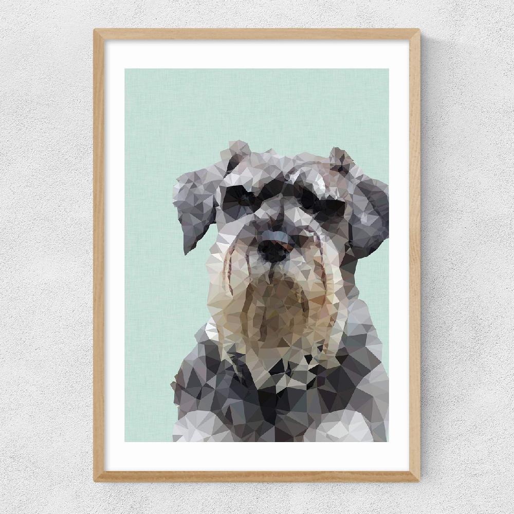 East End Prints Schnauzer