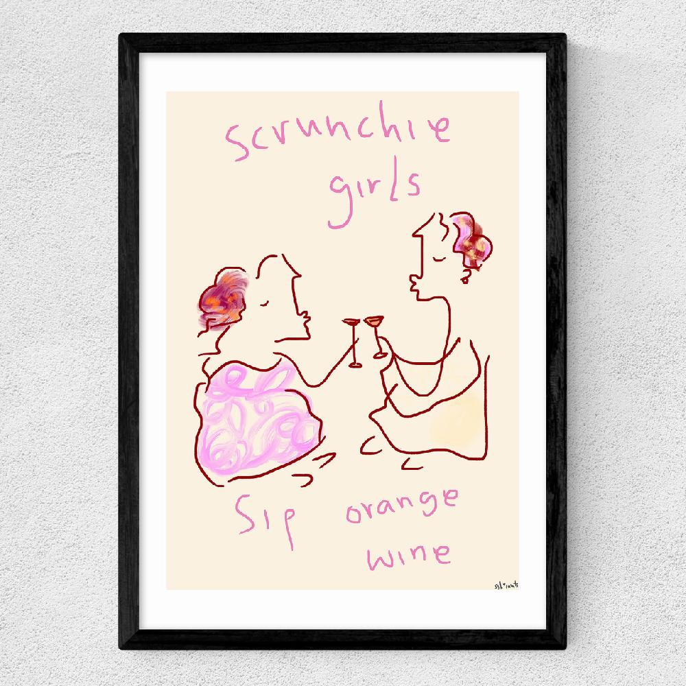 East End Prints Scrunchie Girls