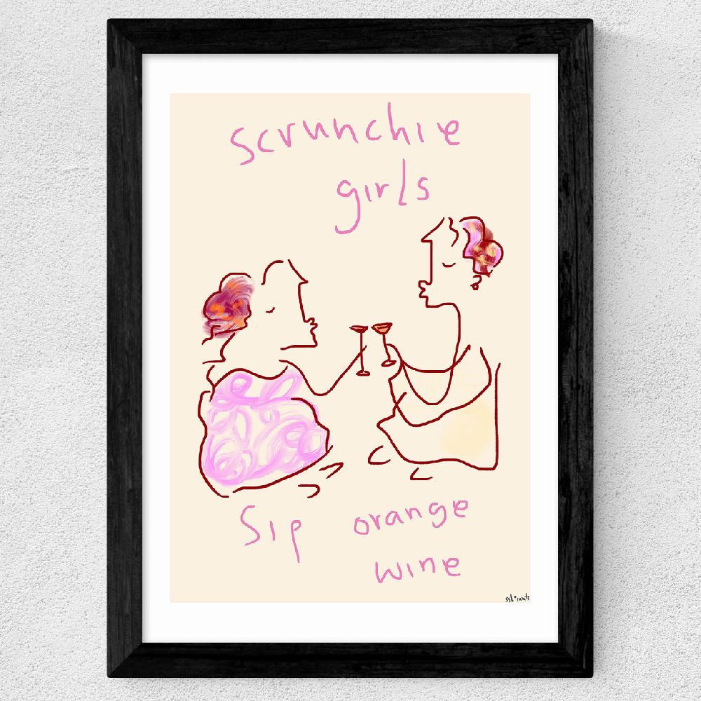 East End Prints Scrunchie Girls