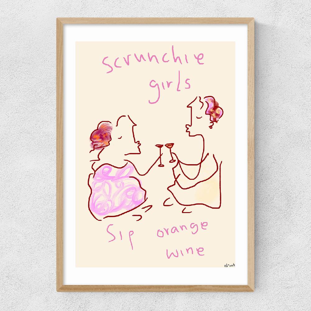 East End Prints Scrunchie Girls