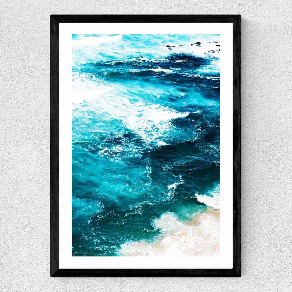 East End Prints Sea Foam By 83 Oranges
