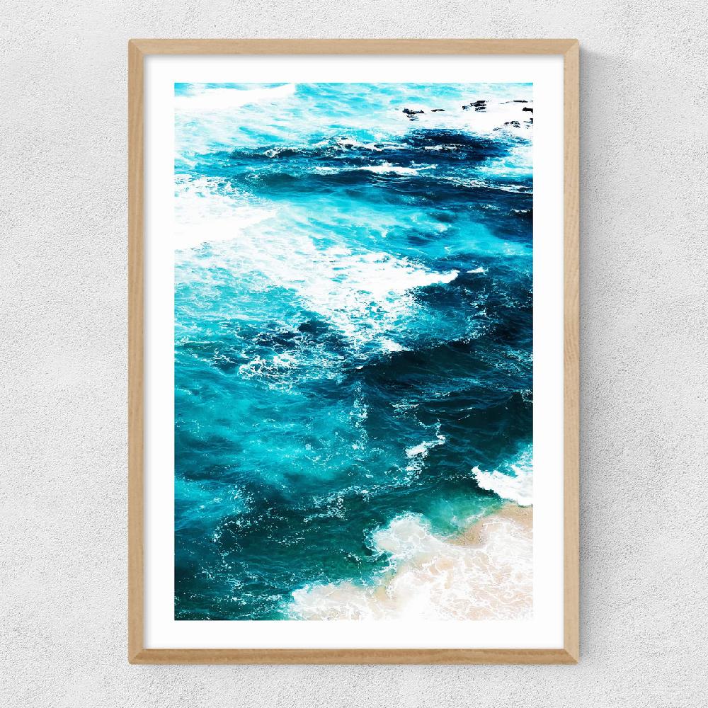 East End Prints Sea Foam By 83 Oranges
