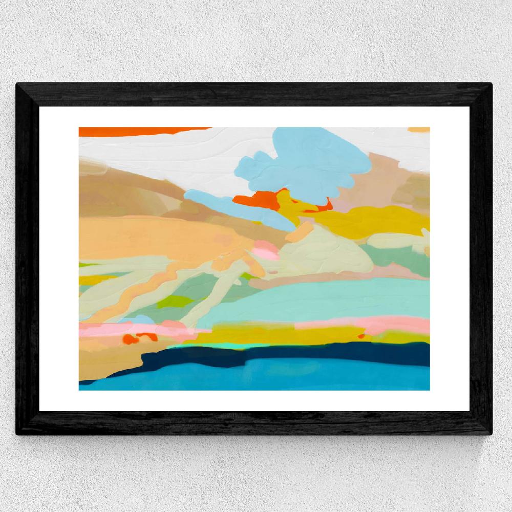 East End Prints Sea Hills Summer Sun