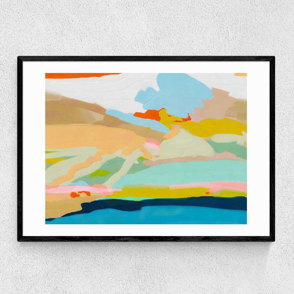 east end prints Sea Hills Summer Sun