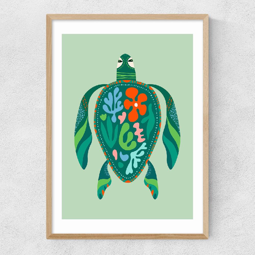 East End Prints Sea Turtle