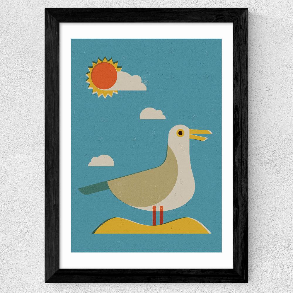 East End Prints Seagull