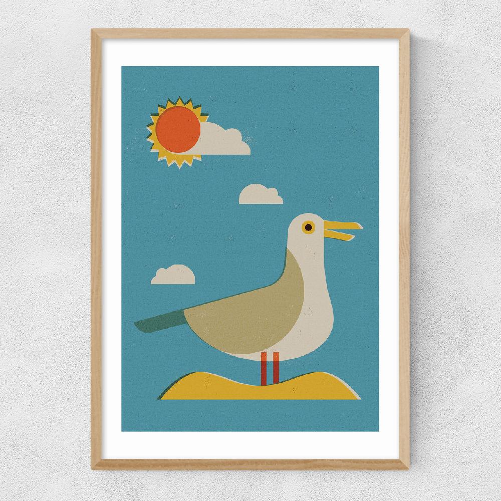 East End Prints Seagull