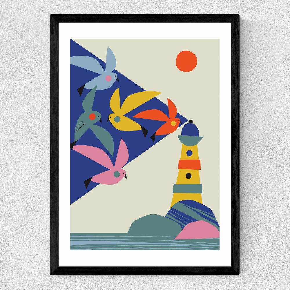 East End Prints Seagulls