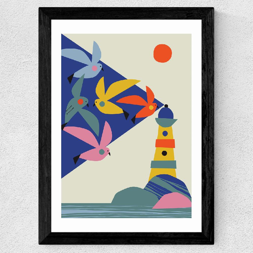 East End Prints Seagulls