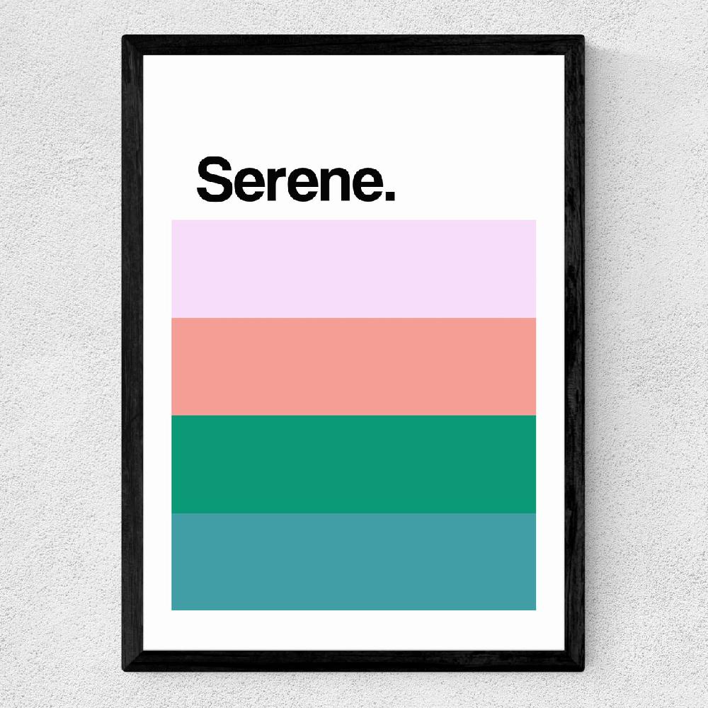 East End Prints Serene EARTH