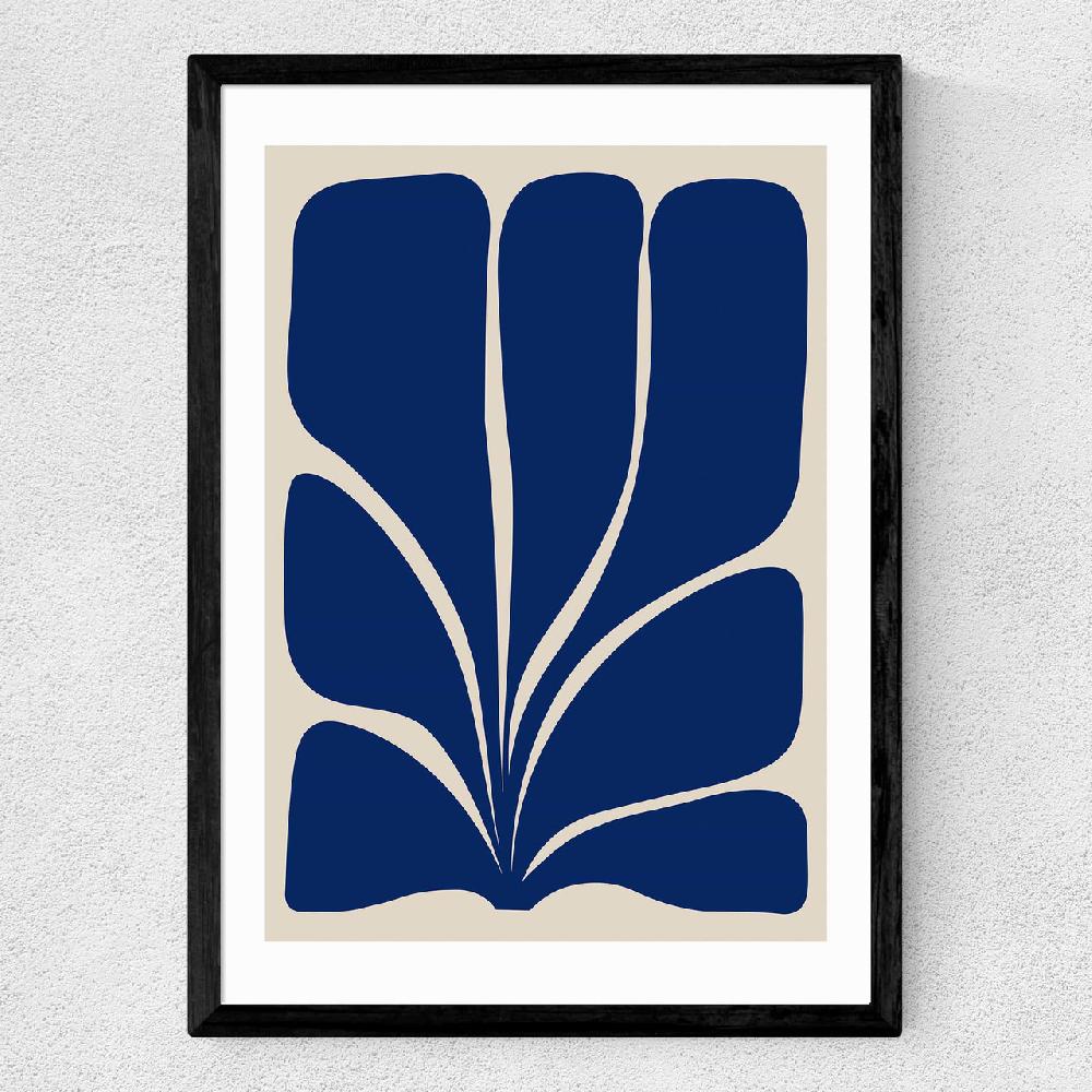 East End Prints Seven Leaf Plant