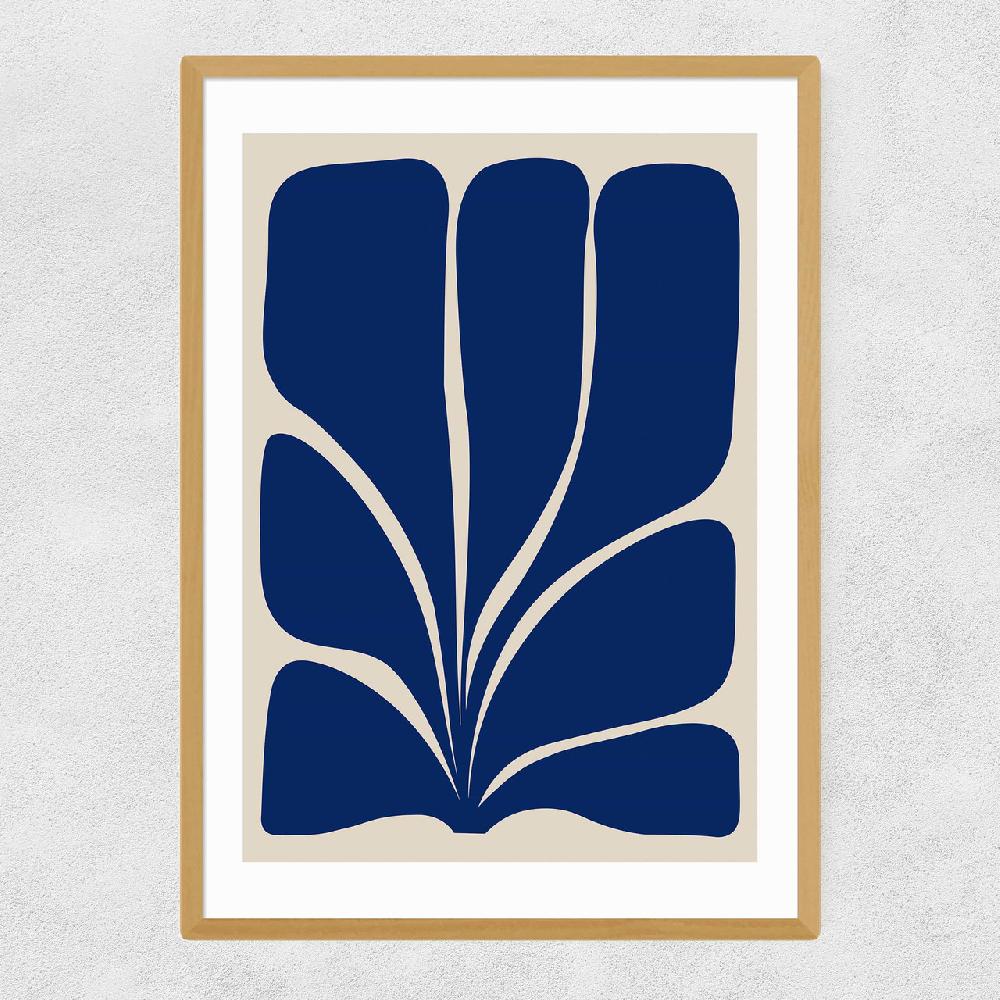 East End Prints Seven Leaf Plant