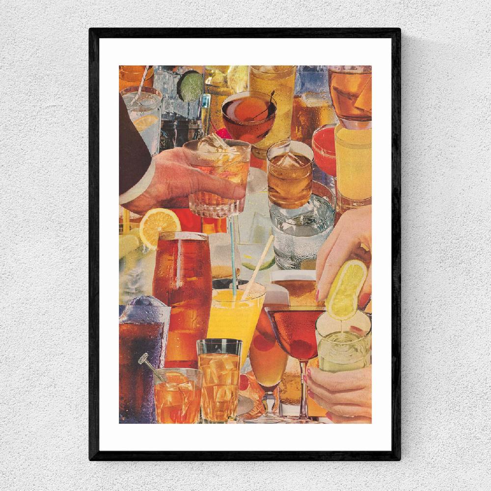 east end prints Shaken Not Stirred