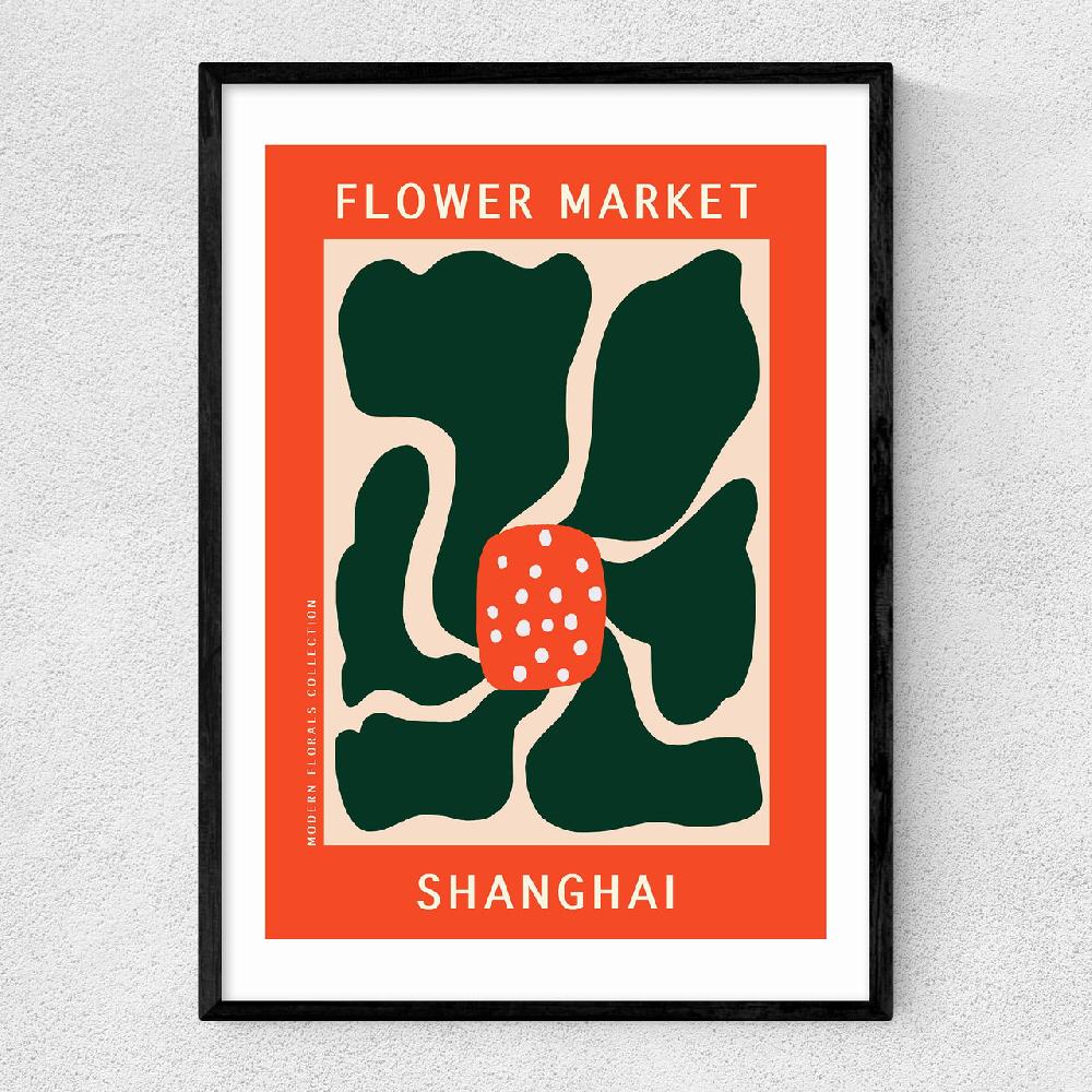east end prints Shanghai Flower Market