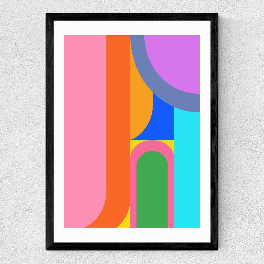 East End Prints Shapes And Colors No. 7