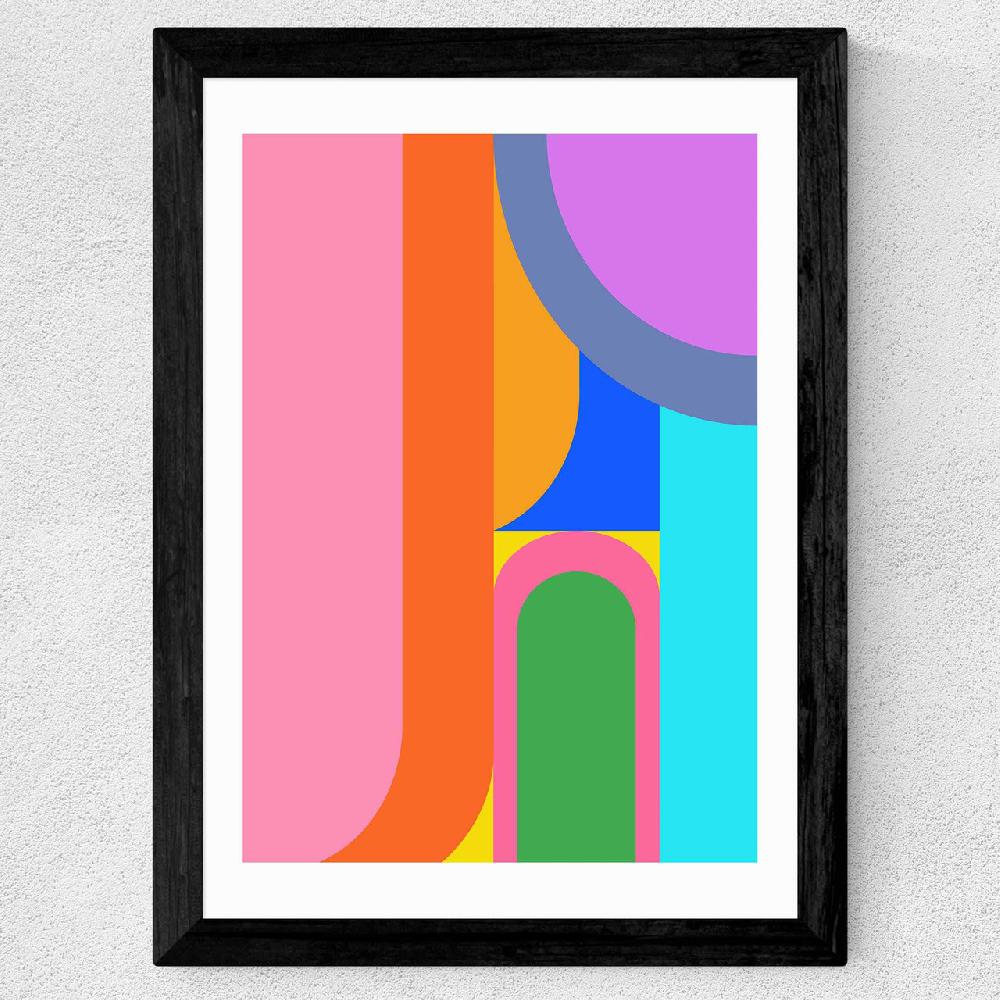 East End Prints Shapes And Colors No. 7