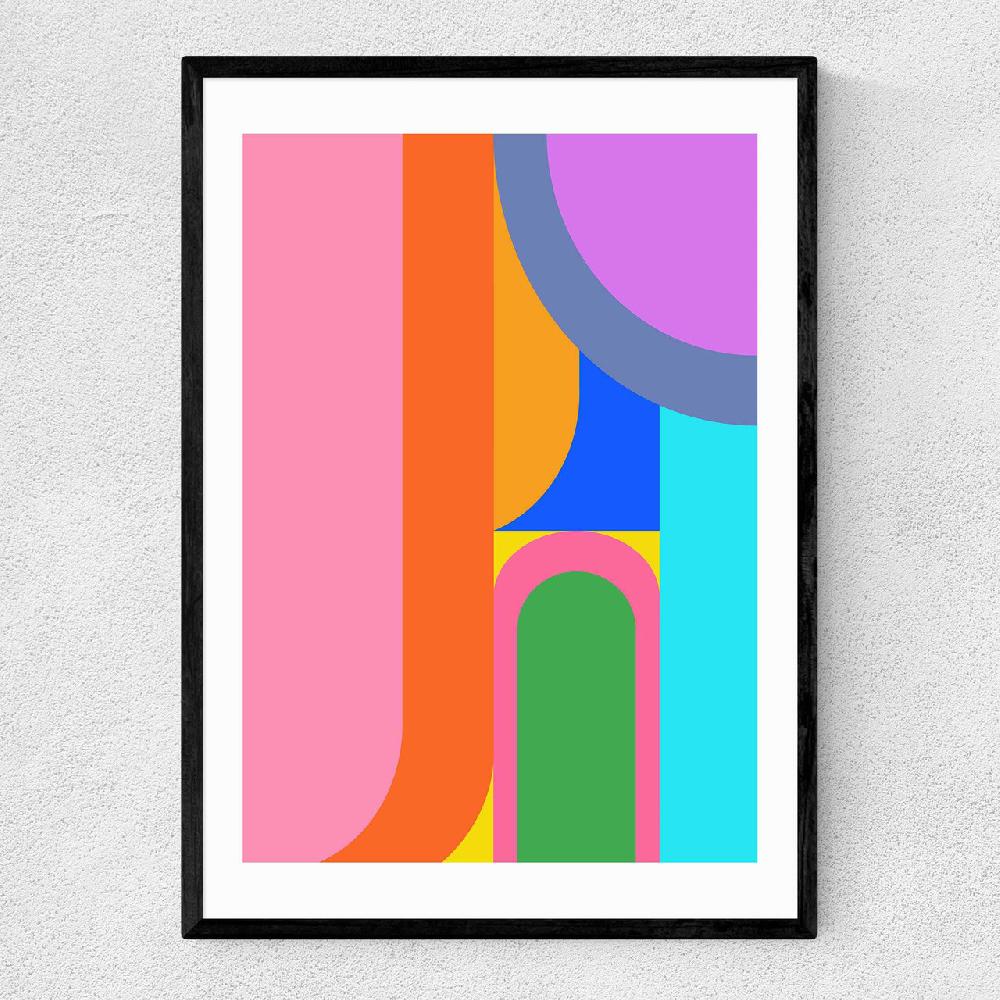 east end prints Shapes and Colors No. 7