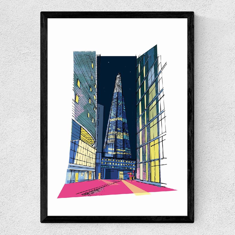 East End Prints Shard By Rocket 68