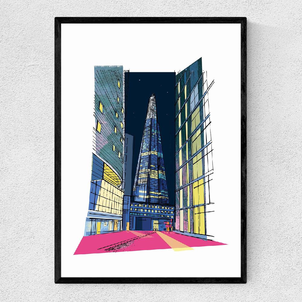 east end prints Shard by Rocket 68