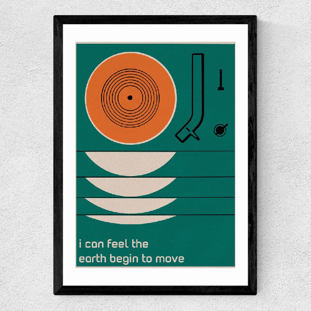 East End Prints She Bangs The Drums