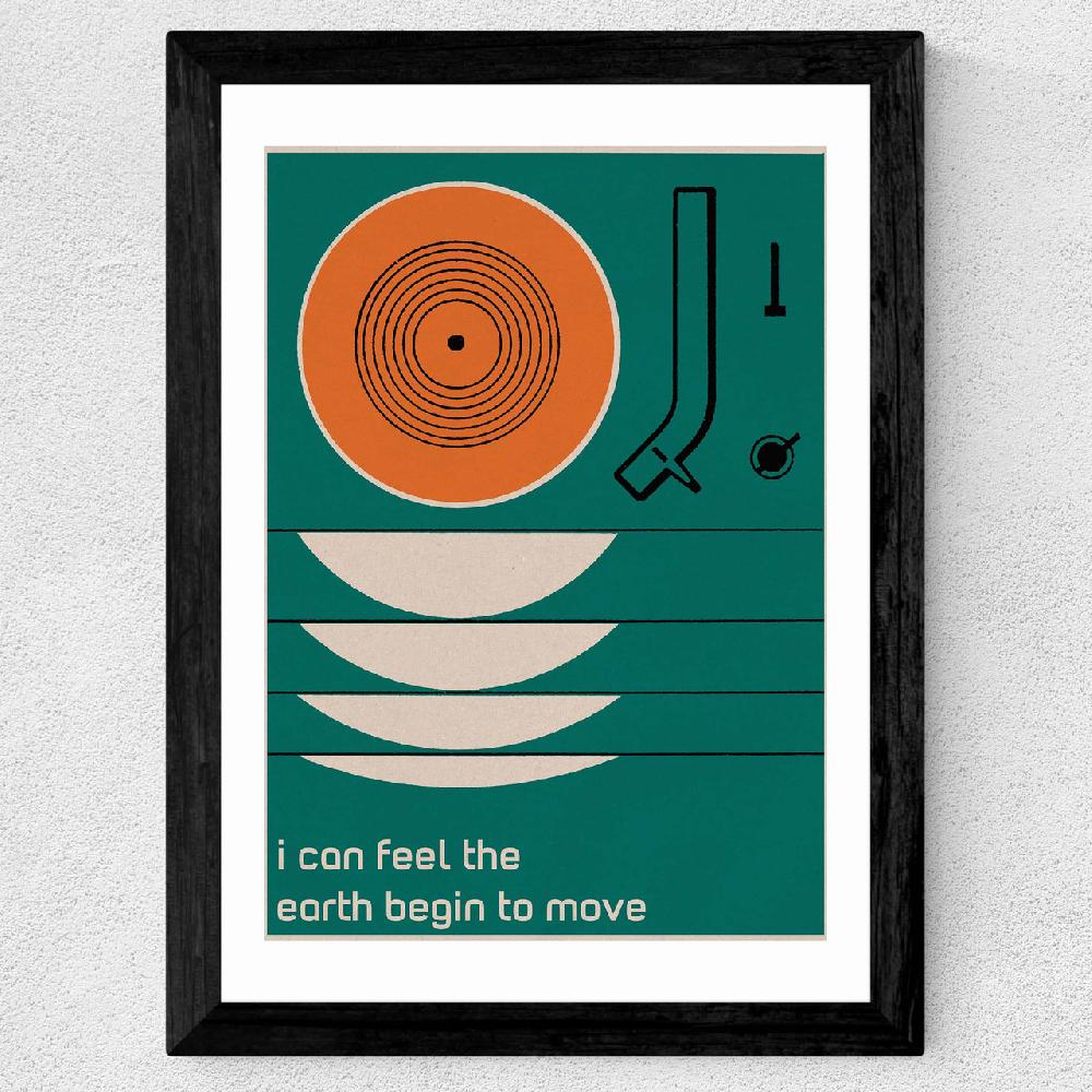 East End Prints She Bangs The Drums