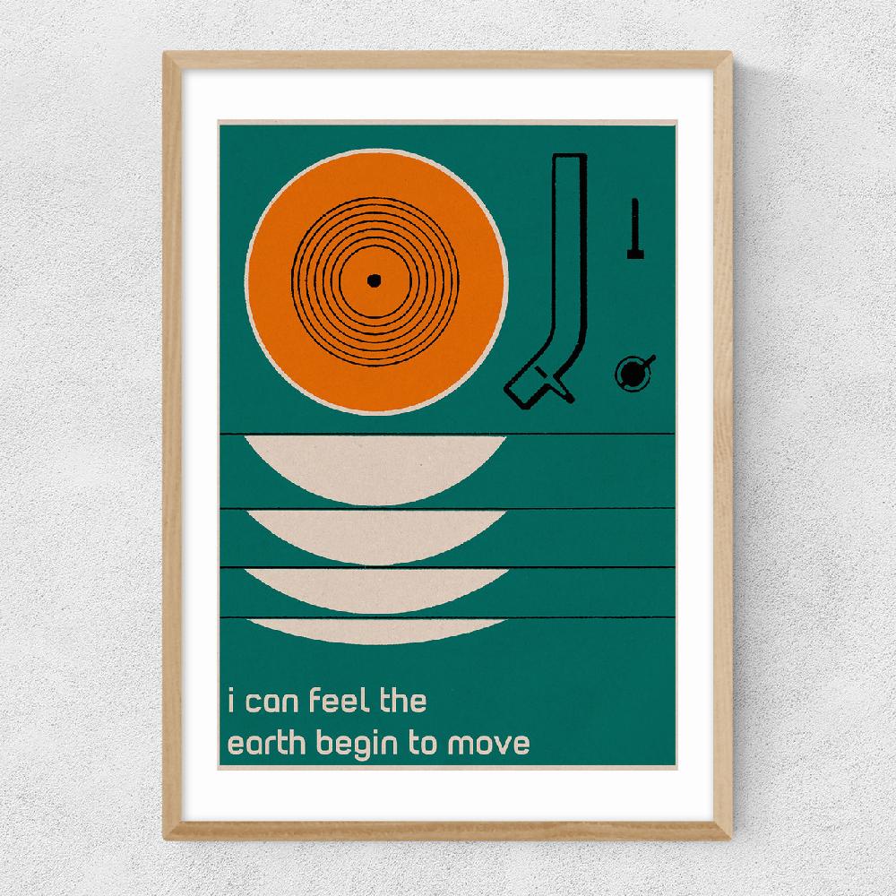 East End Prints She Bangs The Drums