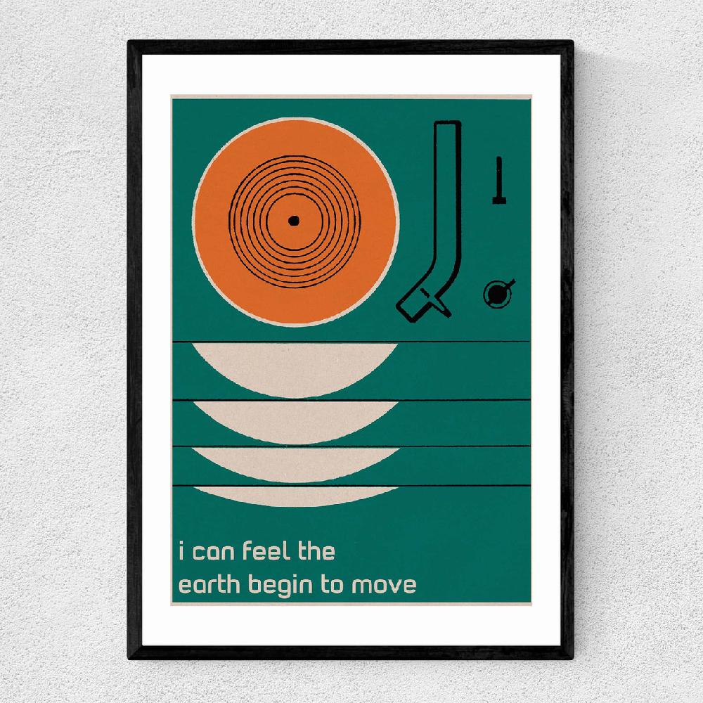 east end prints She Bangs the Drums