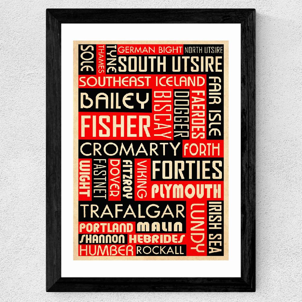 East End Prints Shipping Forecast By Indieprints