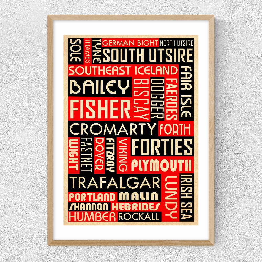 East End Prints Shipping Forecast By Indieprints
