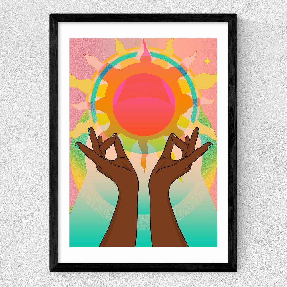 East End Prints Shuni Mudra