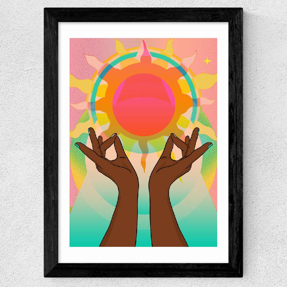 East End Prints Shuni Mudra