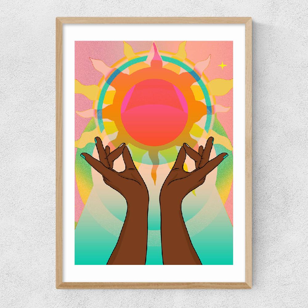 East End Prints Shuni Mudra