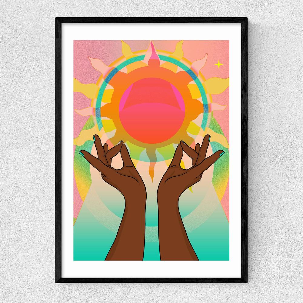 east end prints Shuni Mudra