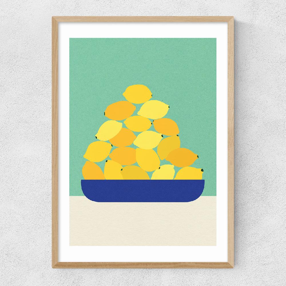 East End Prints Sicily Lemons