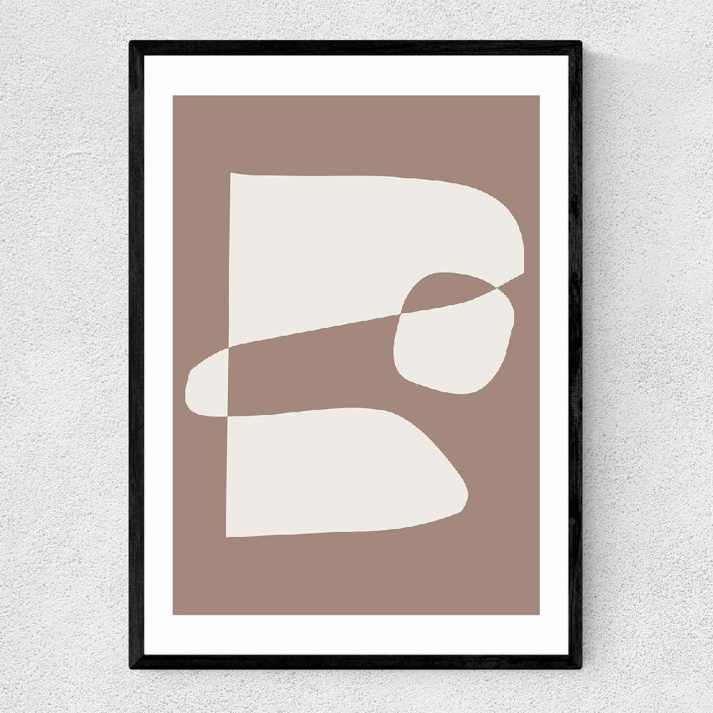 east end prints Silhouette brown