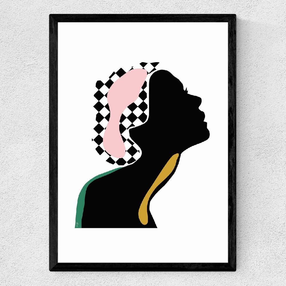 East End Prints Silhouette By Linda Gobeta