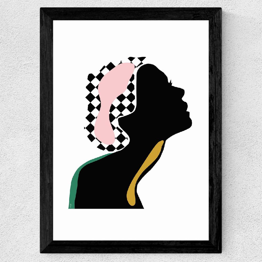 East End Prints Silhouette By Linda Gobeta