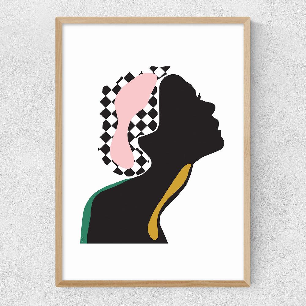 East End Prints Silhouette By Linda Gobeta