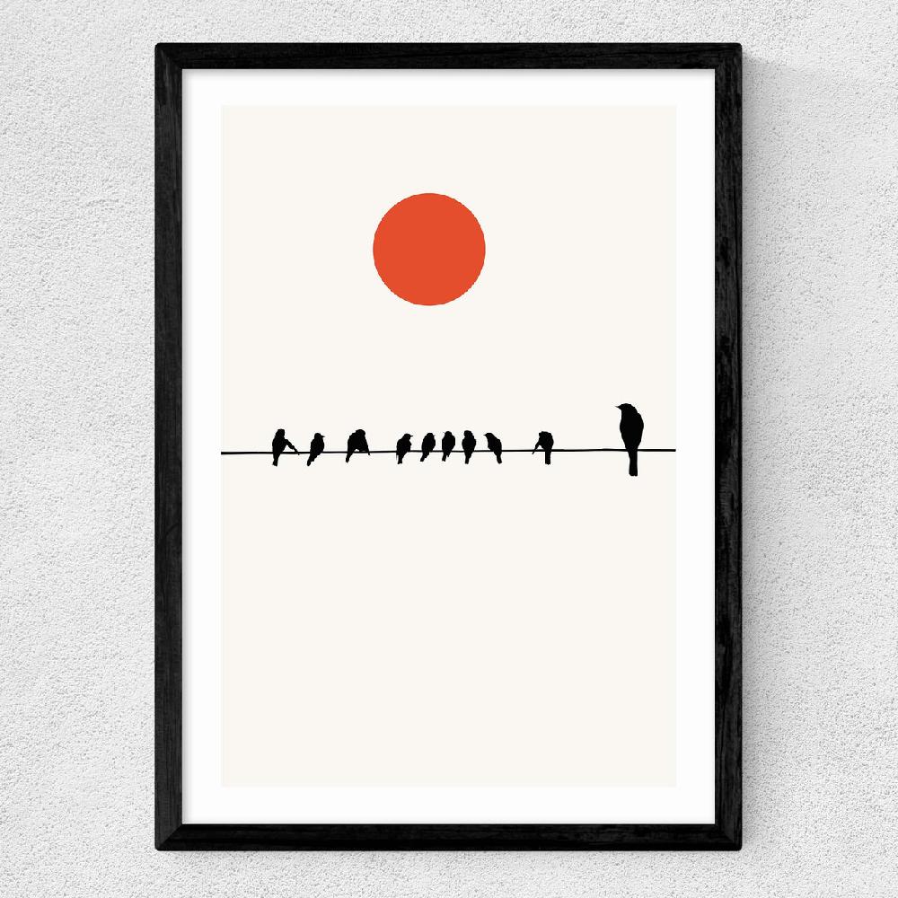 East End Prints Sit And Wait