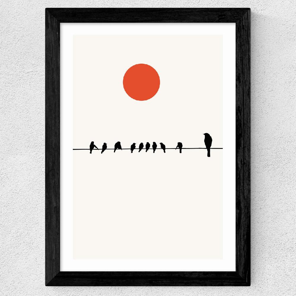 East End Prints Sit And Wait