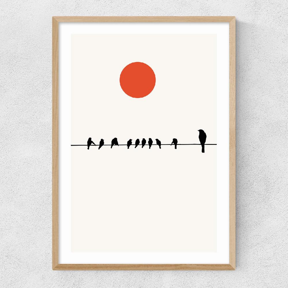 East End Prints Sit And Wait