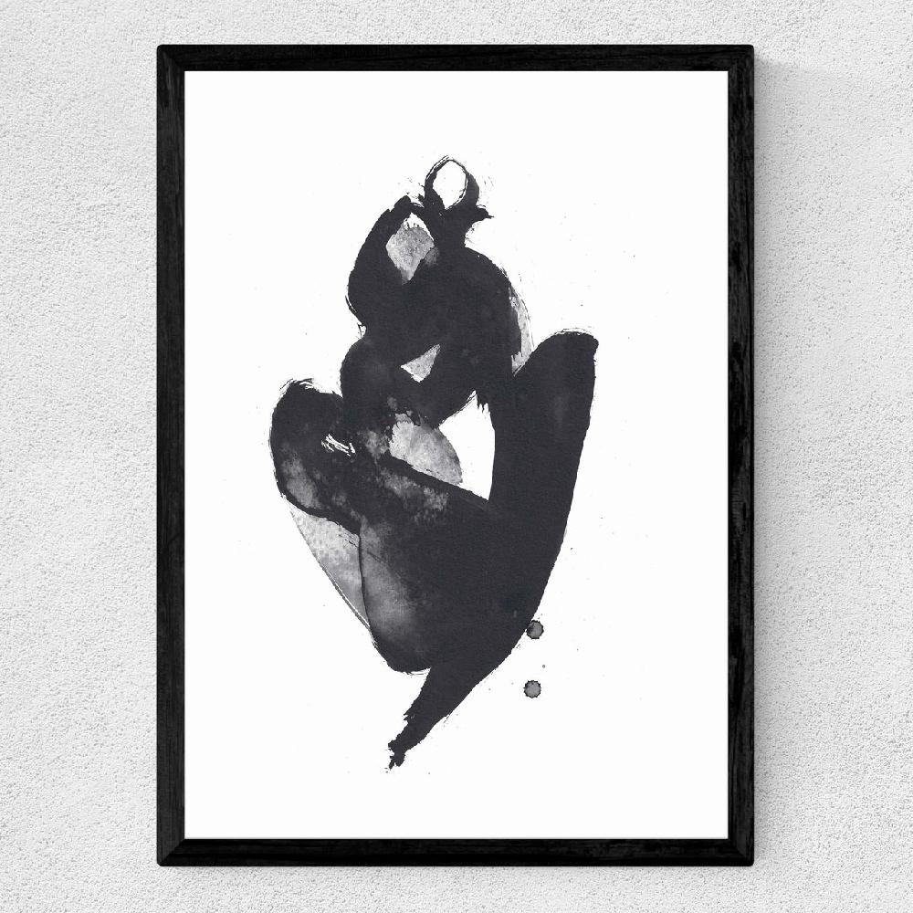 East End Prints Sitting Woman III