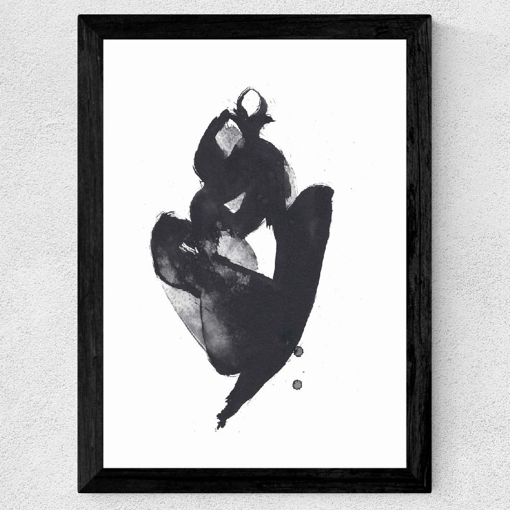 East End Prints Sitting Woman III